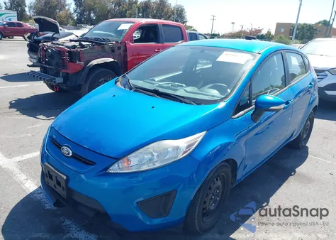 2013 Ford Fiesta Se из США, поврежденный, VIN 3FADP4EJ3DM193520